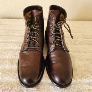 Frye Men's Tyler Lace-Up Boot Dark Brown 3486070-DBN Size 10.